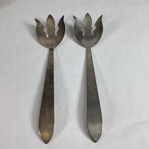 Set Of 2 Saben Silverplate Salad Forks